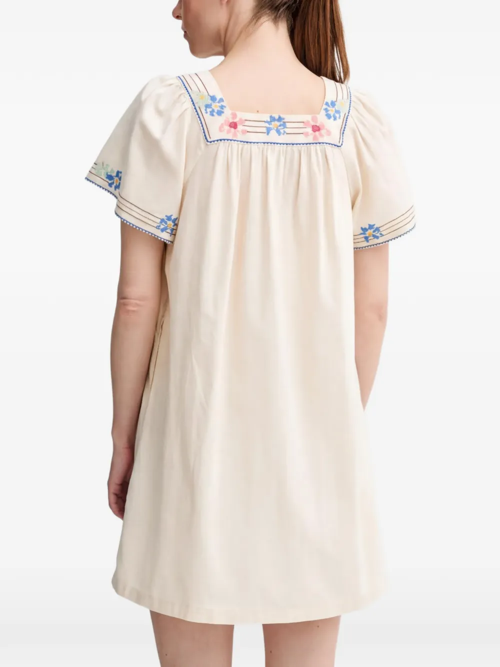 Levi's Mini-jurk met vierkante hals Beige