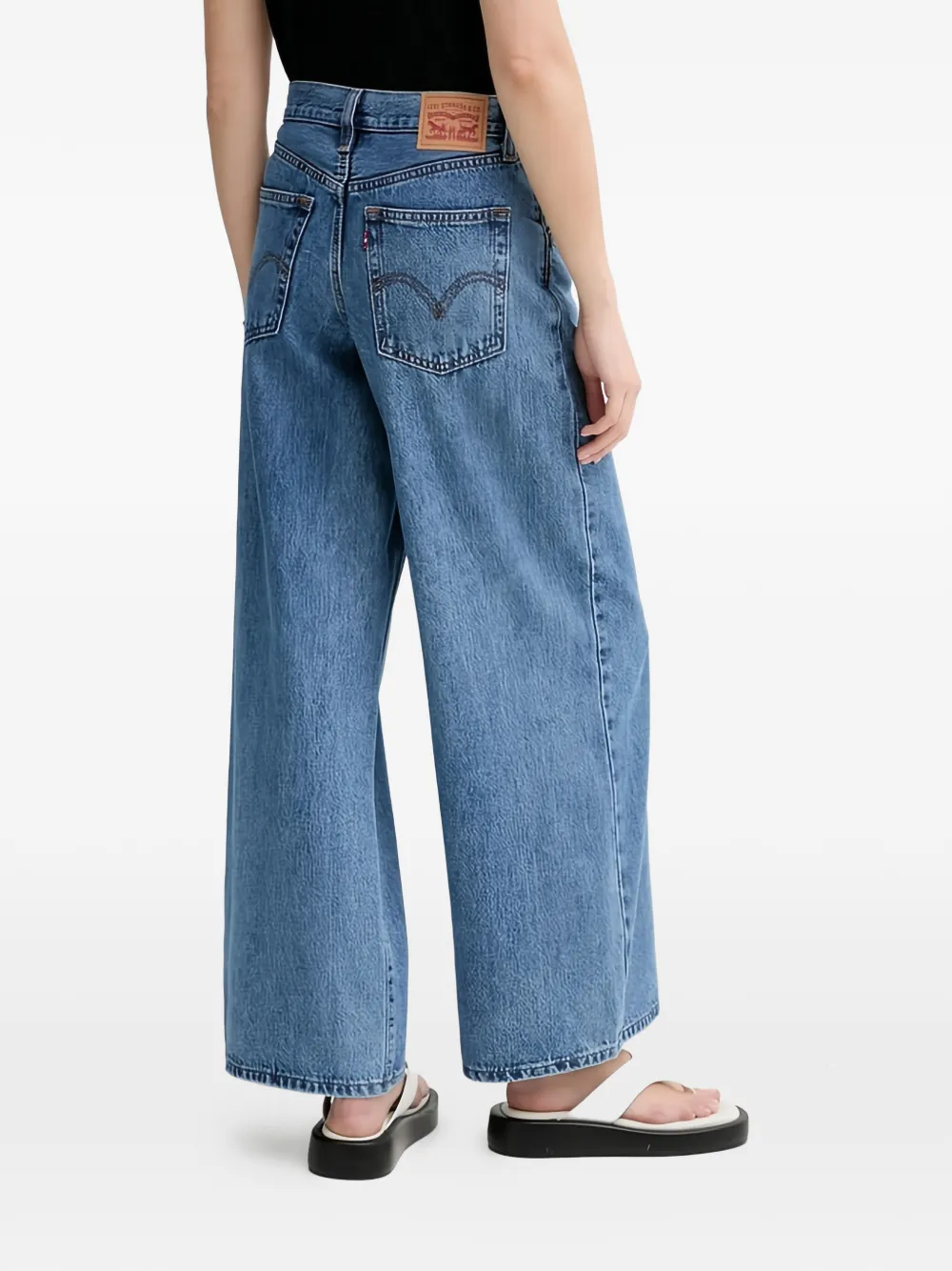 Levi's 94 baggy jeans met wijde pijpen Blauw