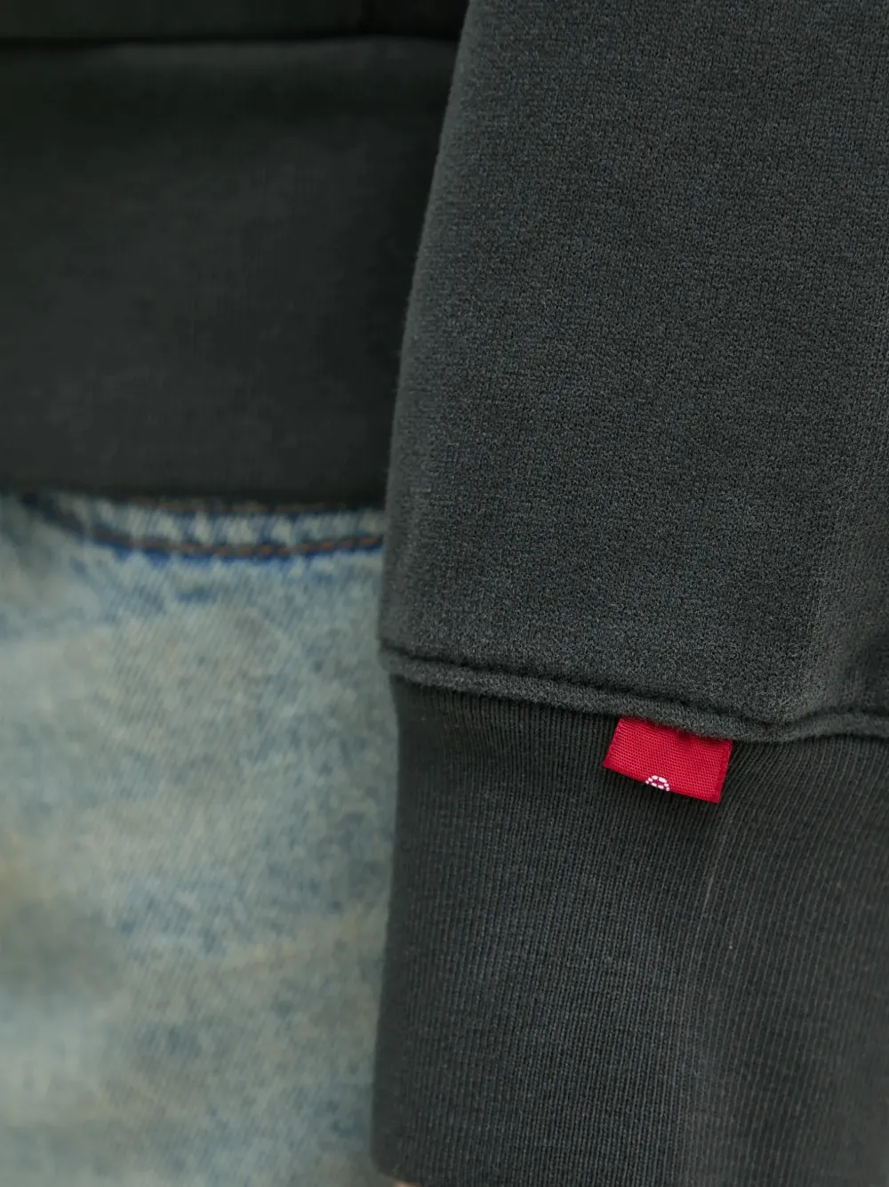 Levi's Heritage sweater met grafische print Grijs
