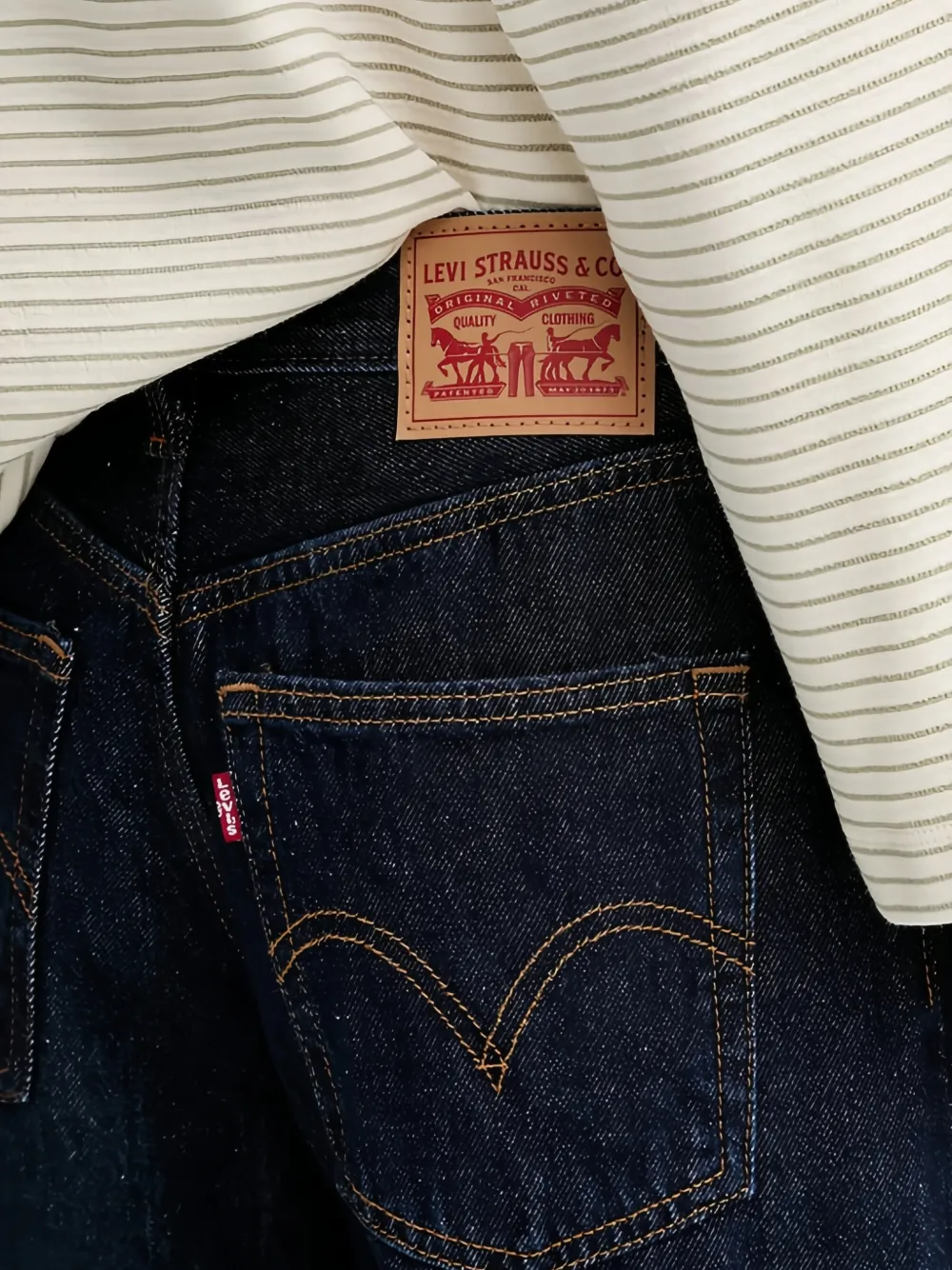 Levi's Jeans met wijde pijpen Blauw
