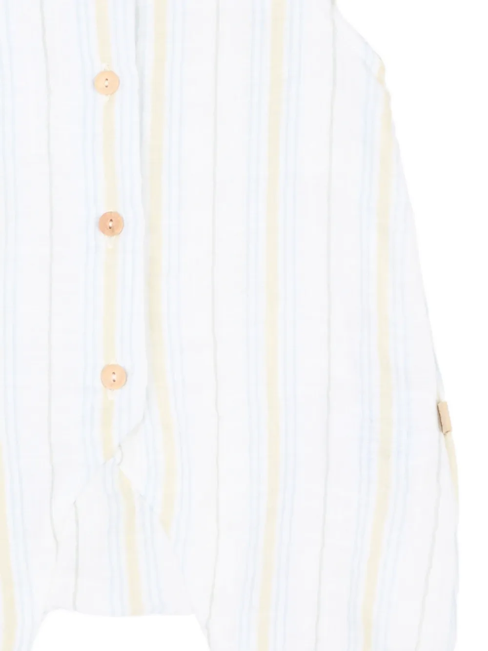  Bamboom Striped Romper - White 