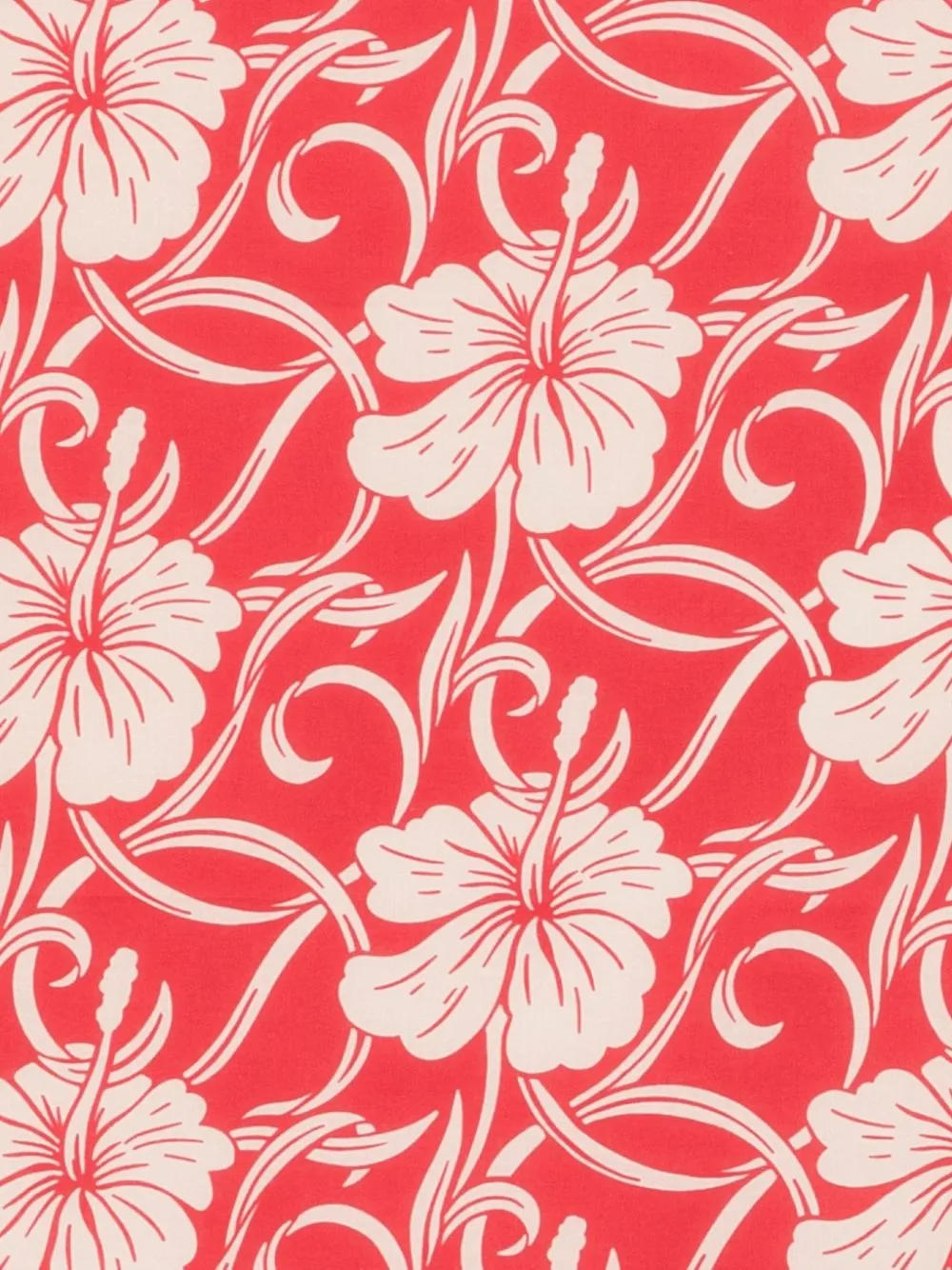 Drôle De Monsieur floral-print square scarf Rood