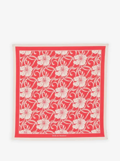 Drôle De Monsieur floral-print square scarf