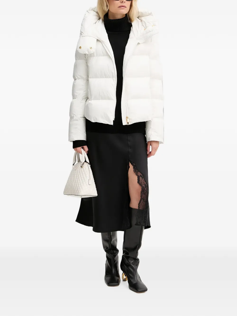 Silvian Heach roll-neck sweater Zwart