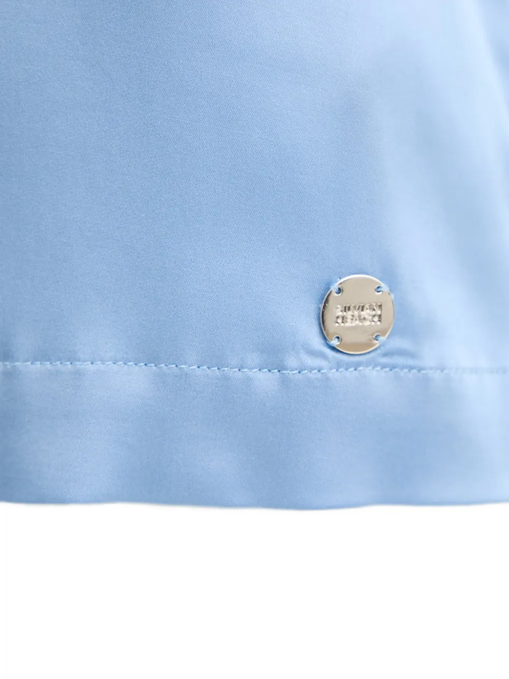 Silvian Heach Resana blouse met ronde hals Blauw