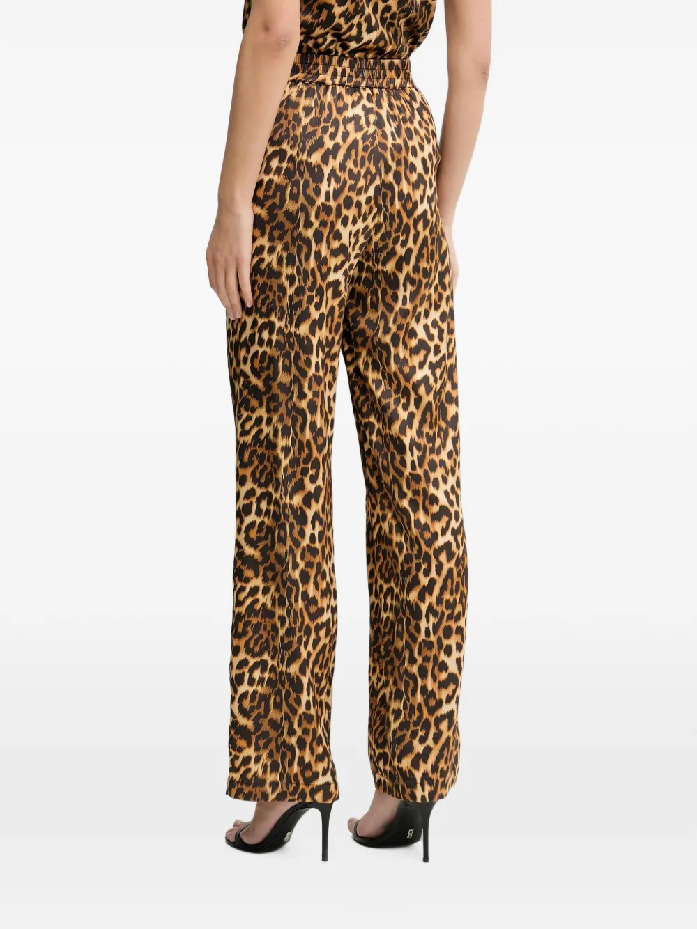Silvian Heach Broek met dierenprint Beige