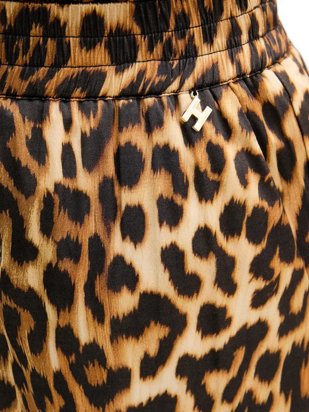 Silvian Heach Broek met dierenprint Beige