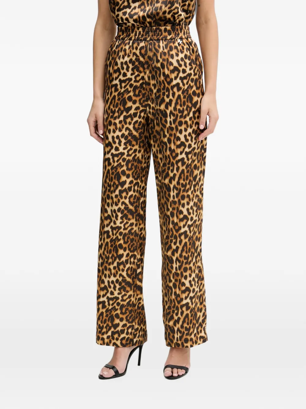 Silvian Heach Kaval animal-print trousers