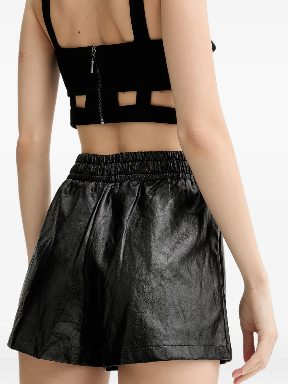 Silvian Heach Shorts met elastische band Zwart