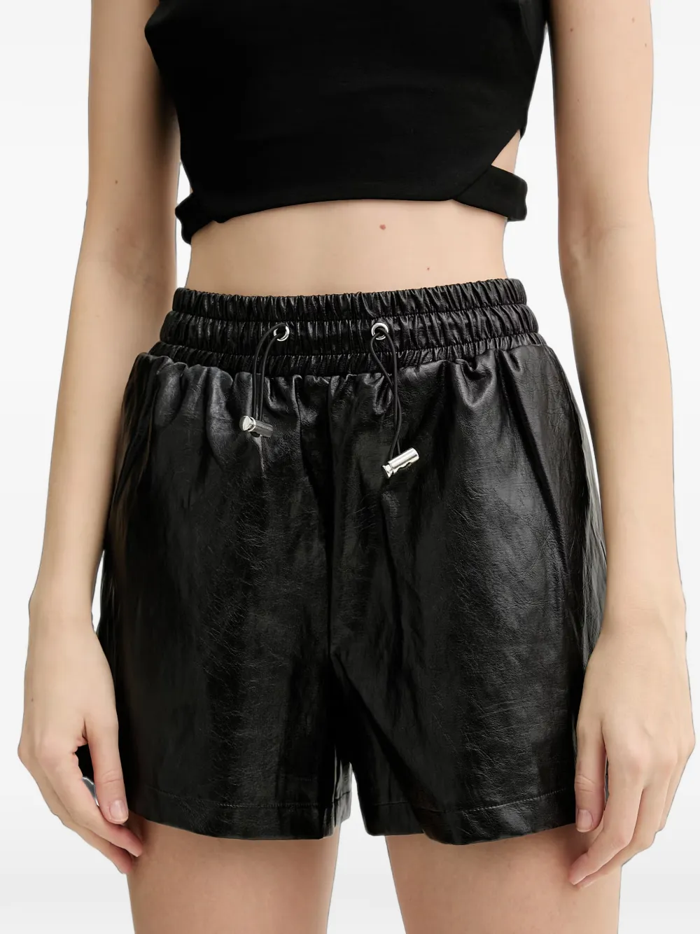 Silvian Heach Shorts met elastische band Zwart
