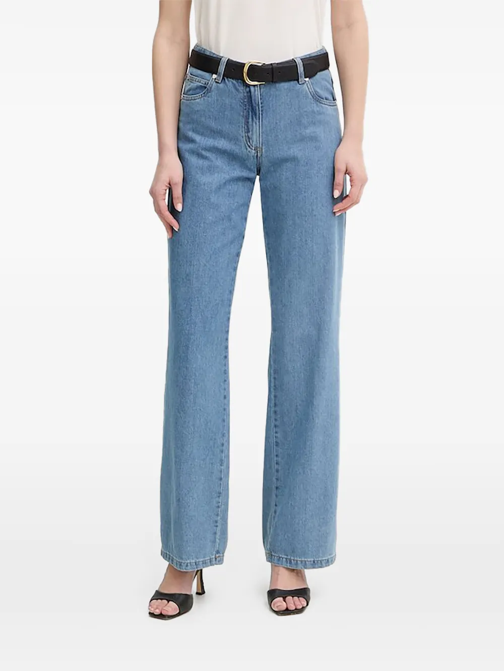 Silvian Heach VERSLY straight-leg jeans - Blu