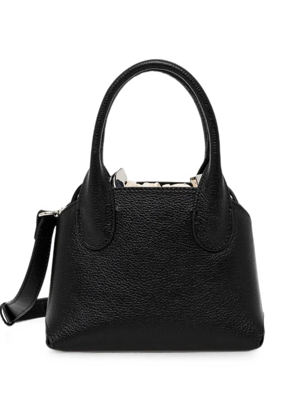 Silvian Heach x New Martina The Railway drawstring tote bag Zwart