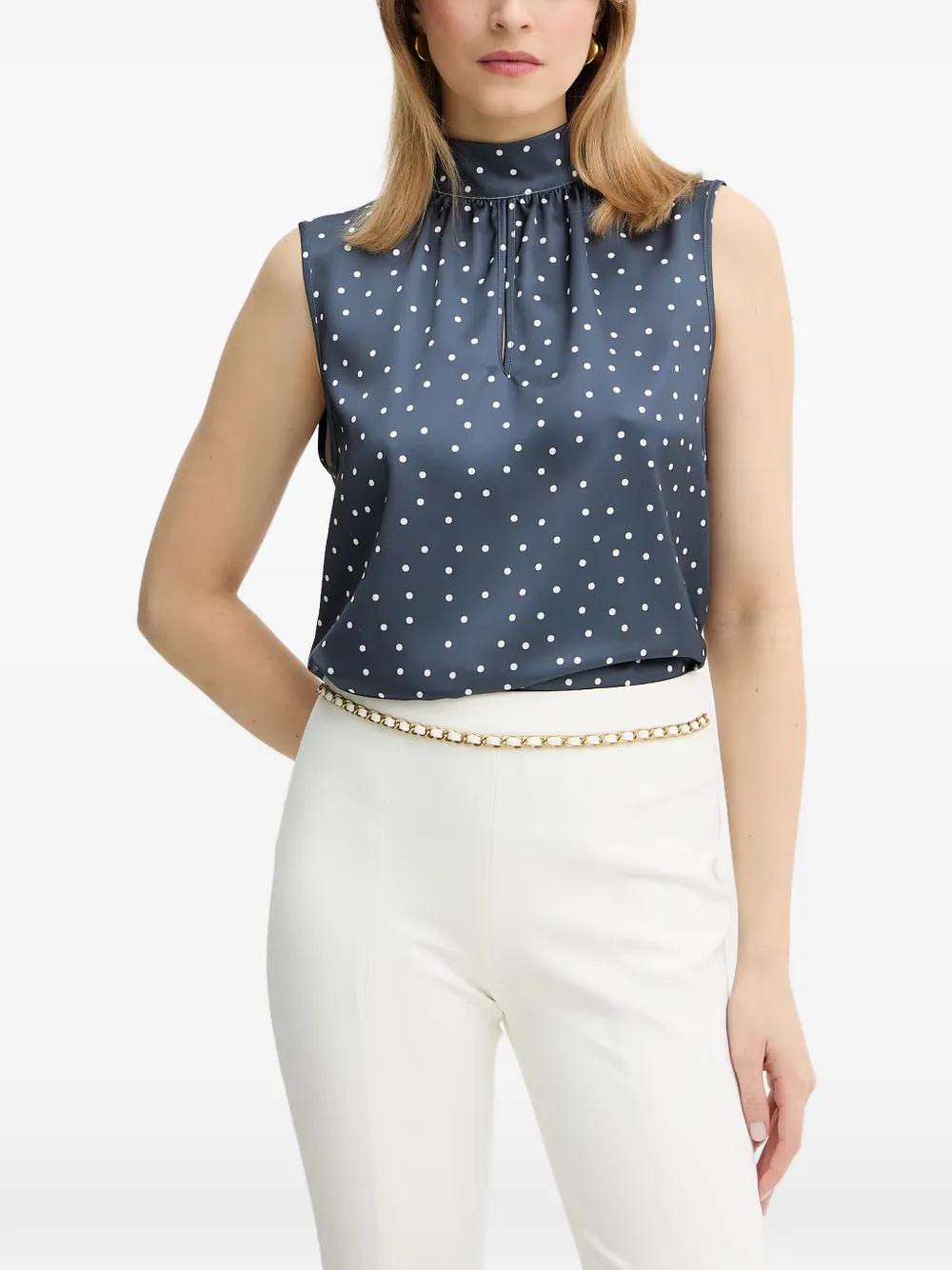 Silvian Heach polka-dot blouse - Grigio