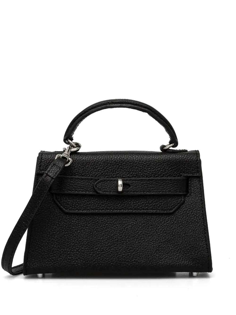 Silvian Heach x New Martina Sanitá pebbled-texture tote bag