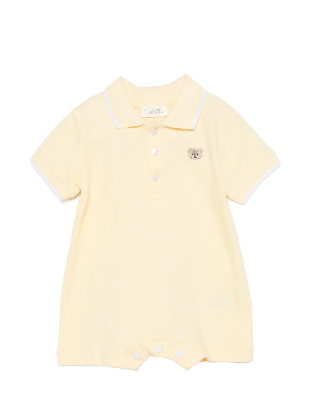 NANAN embroidered romper - Yellow