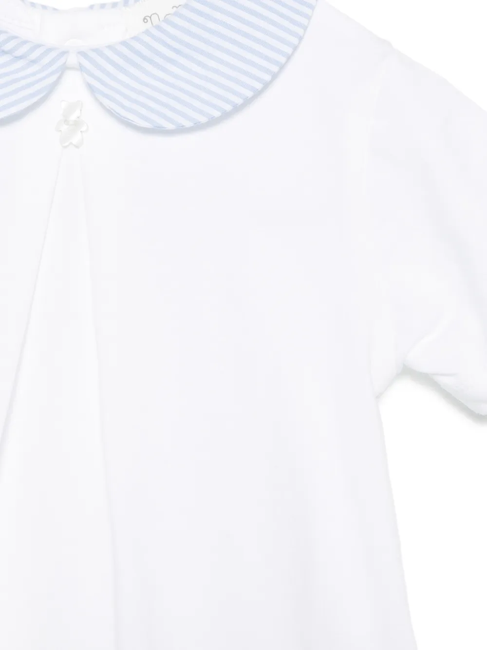  Nanan Short-sleeve Romper - White 