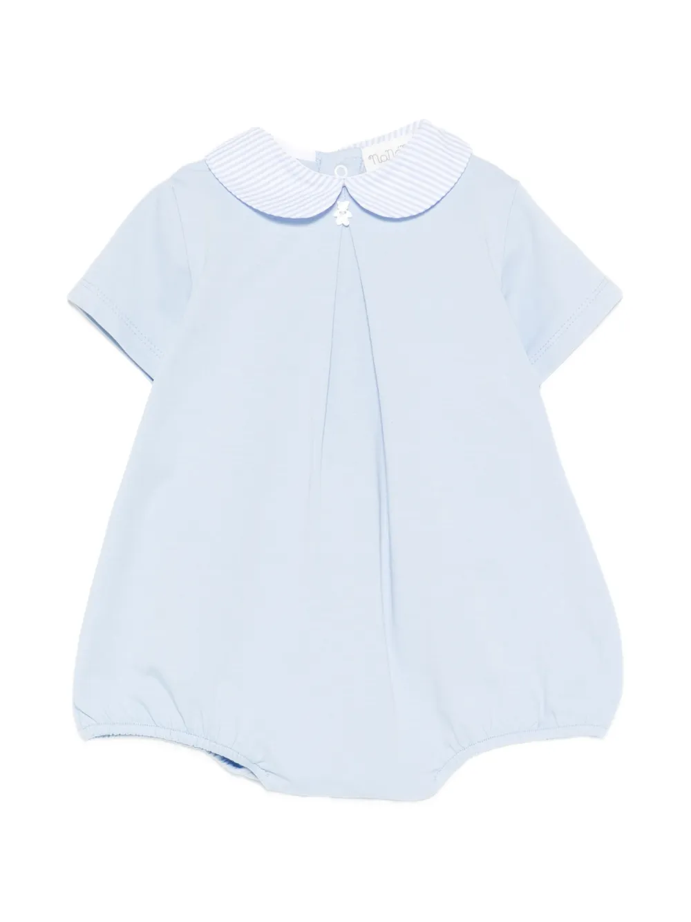 NANAN striped-collar shorties - Blu