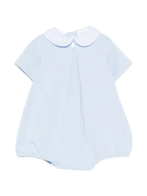 NANAN striped-collar shorties