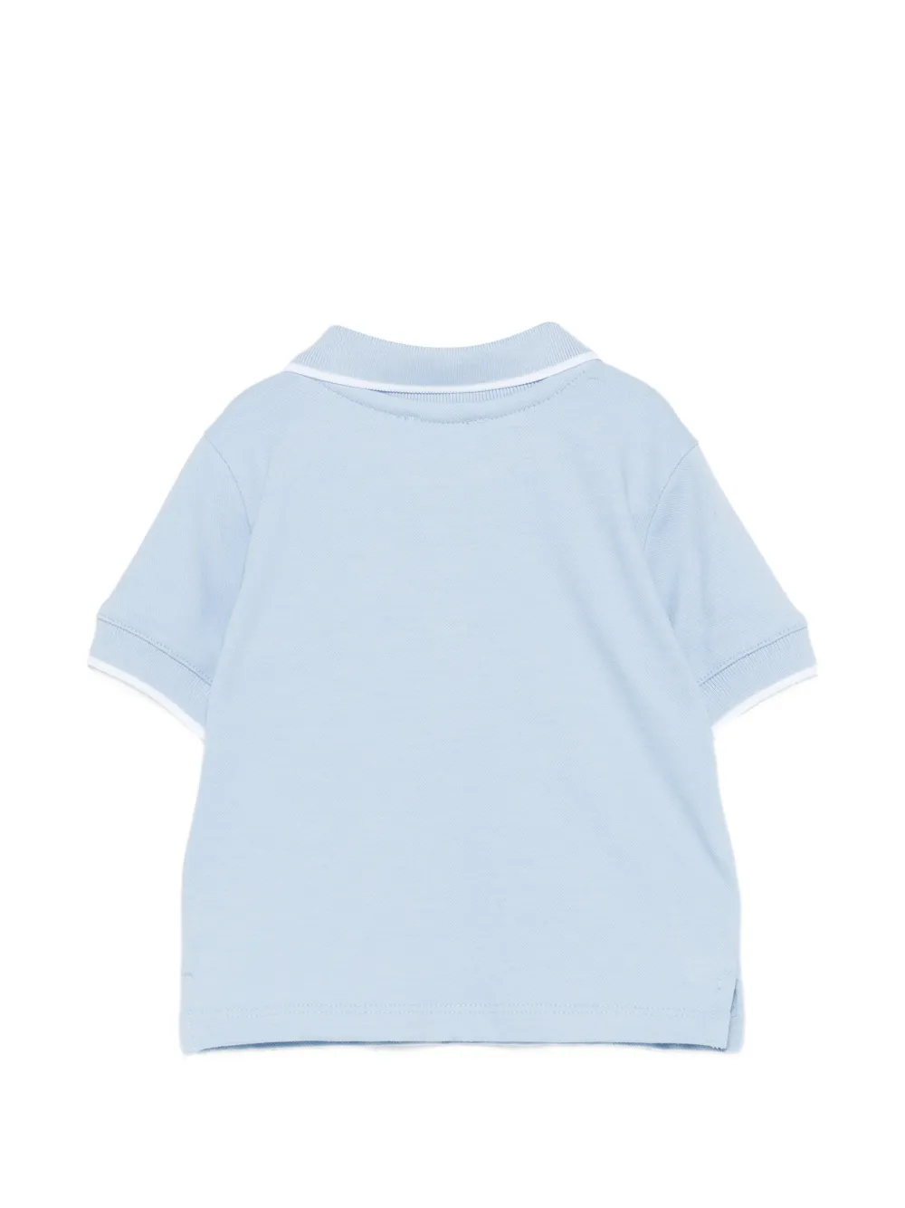 NANAN Poloshirt met borduurwerk Blauw