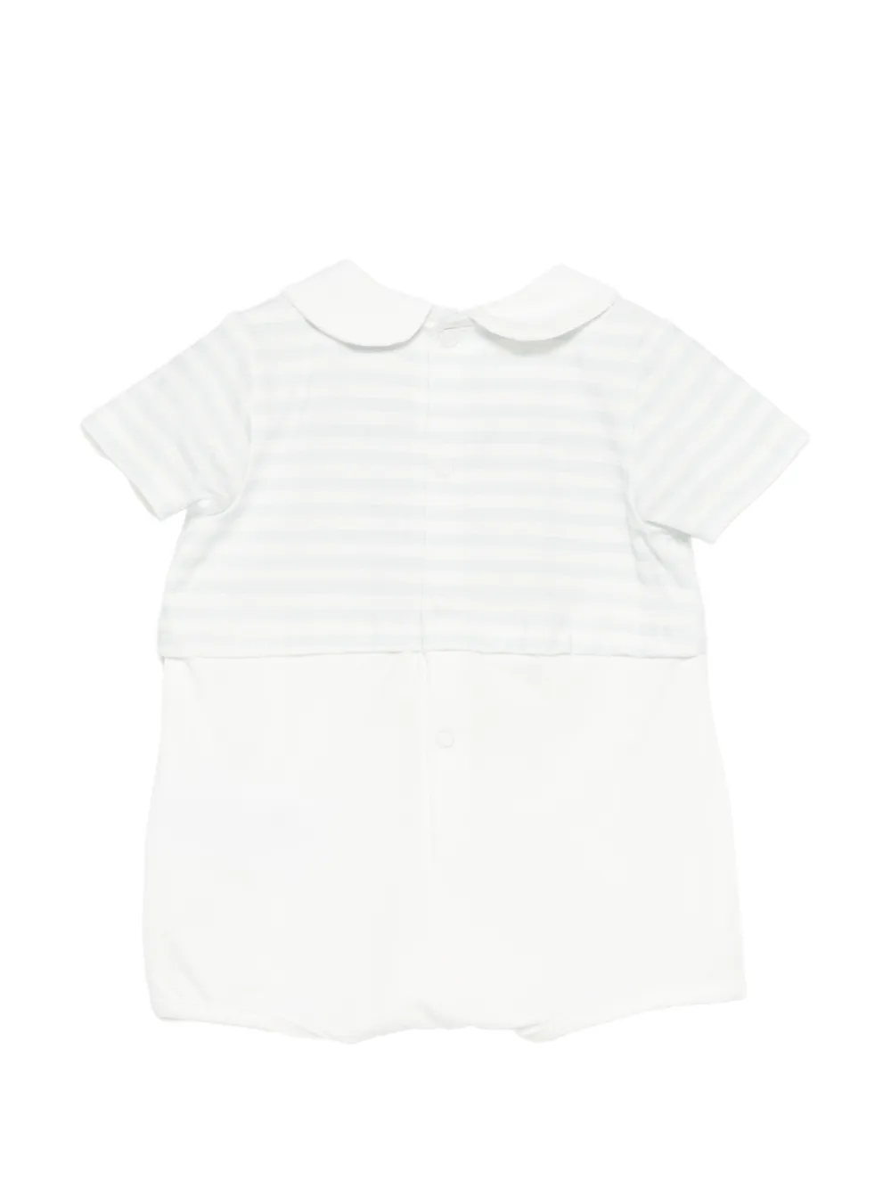  Nanan Striped Romper - White 