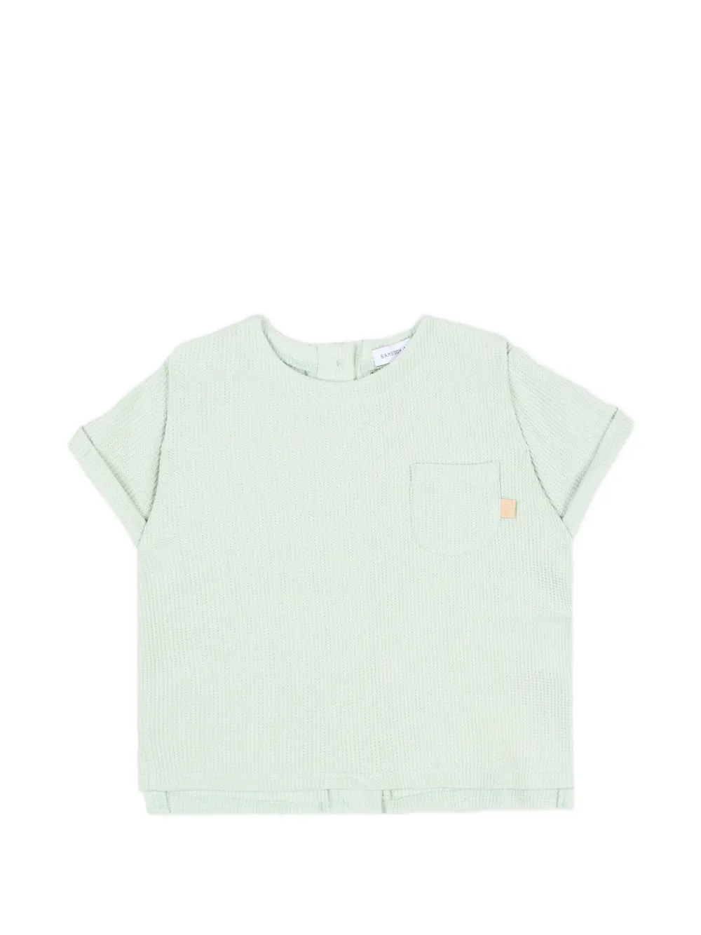 Bamboom chest-pocket short-sleeves T-shirt - Verde