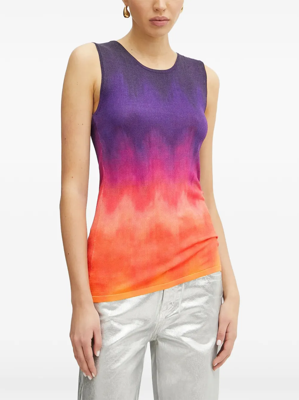 Silvian Heach tie-dye top