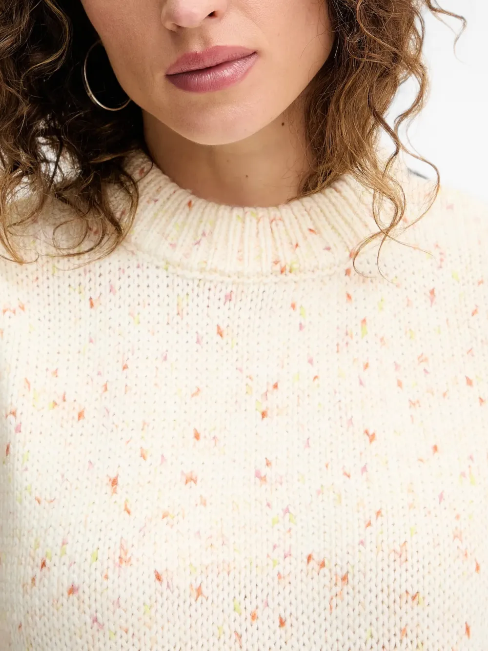 Silvian Heach speckled sleeveless sweater Beige