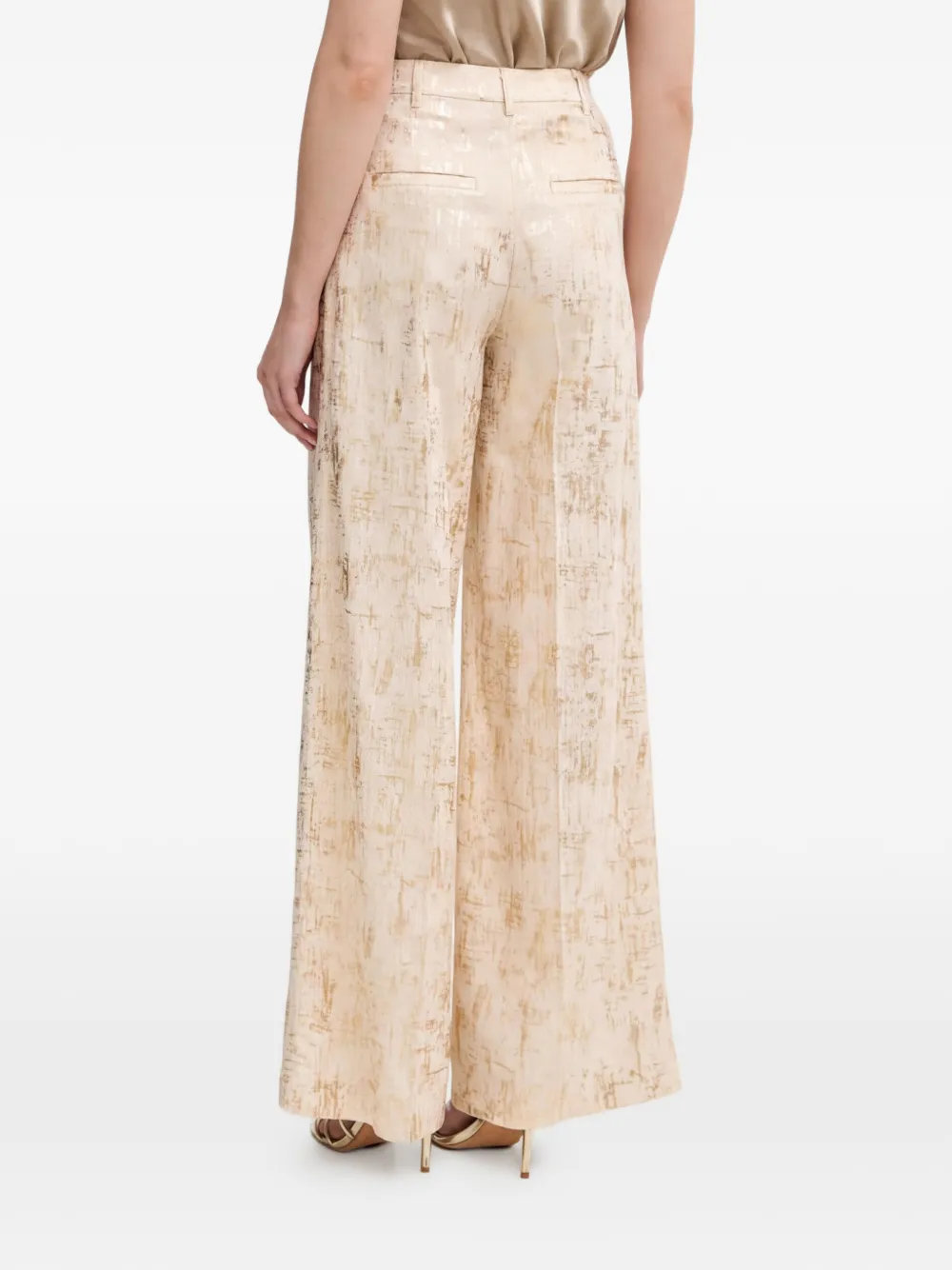 Silvian Heach Broek met patroon Beige