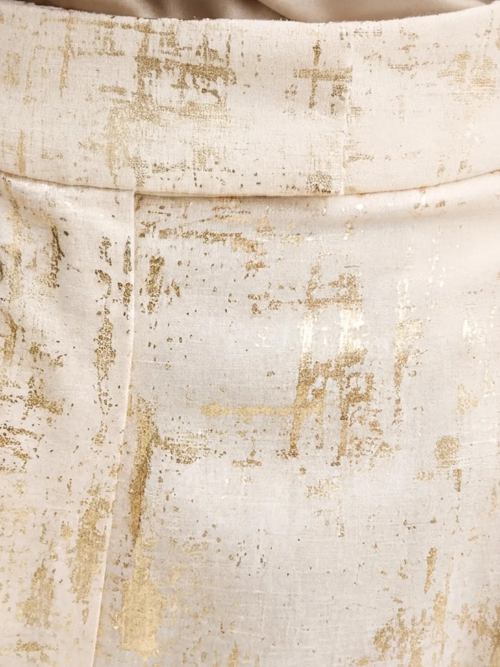 Silvian Heach Broek met patroon Beige