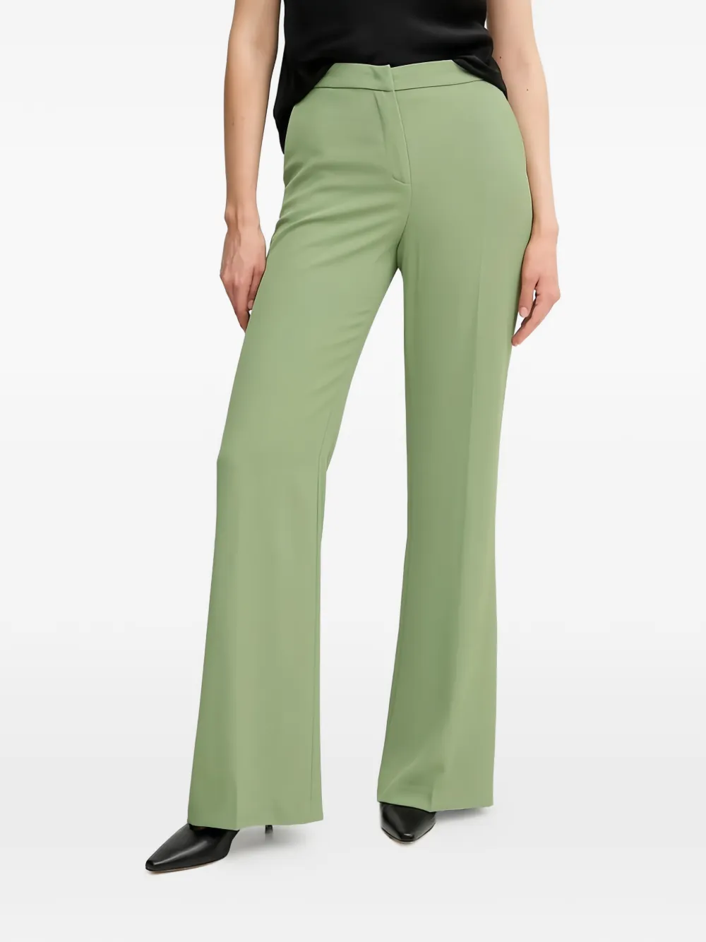 Sandro Ferrone flared trousers - Grün