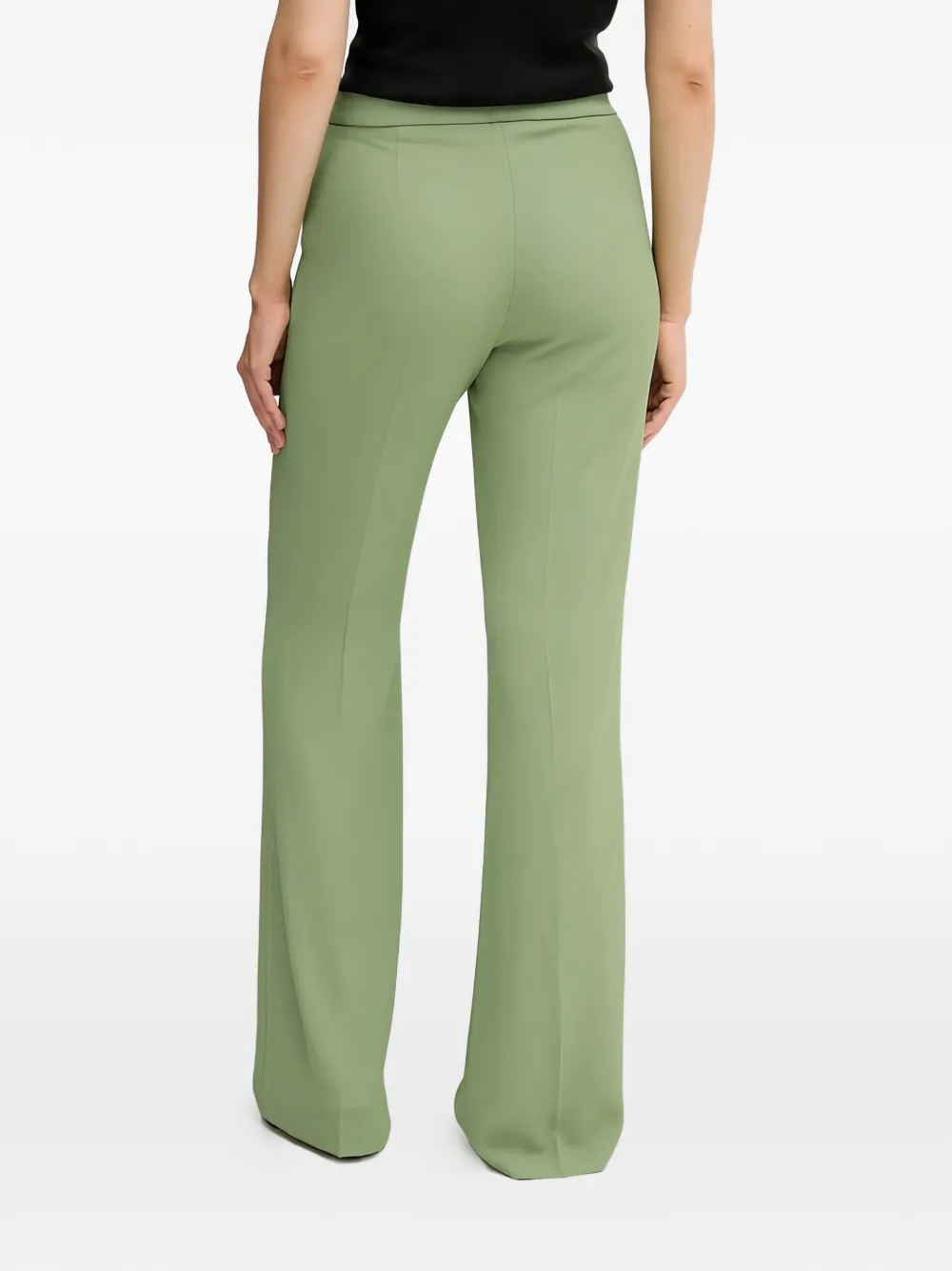  Sandro Ferrone Pantalones Acampanados - Verde 