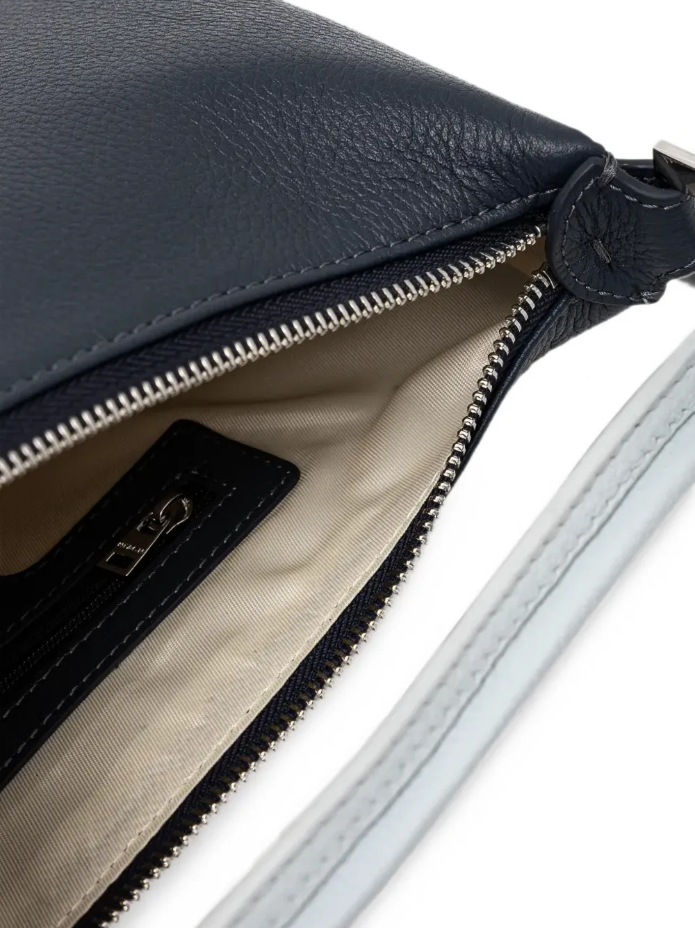 Silvian Heach Spaccanapoli shopper van bewerkt leer Blauw