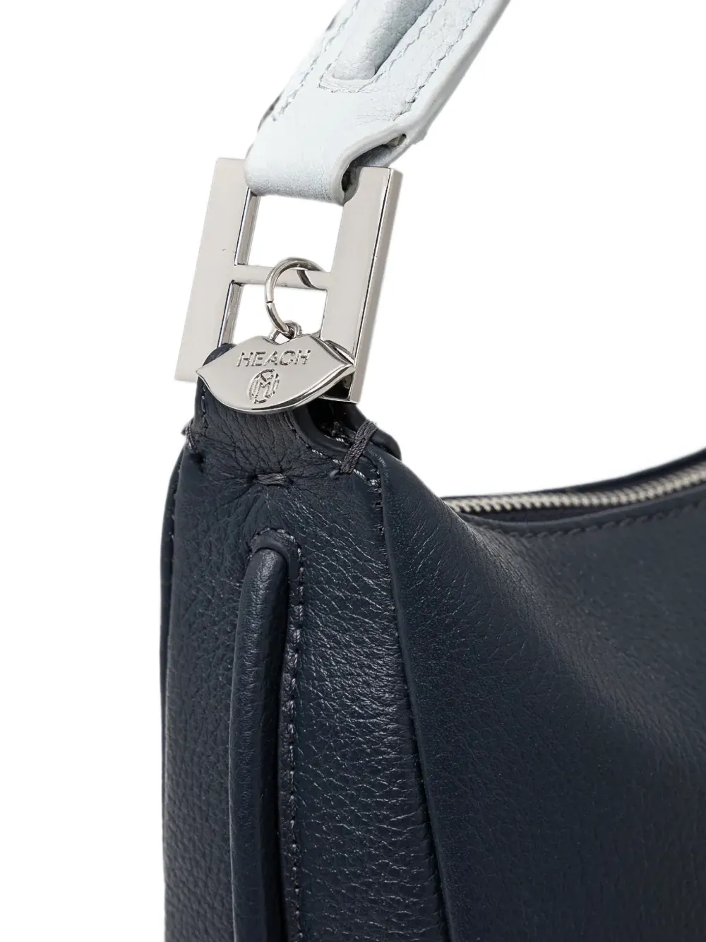 Silvian Heach Spaccanapoli shopper van bewerkt leer Blauw