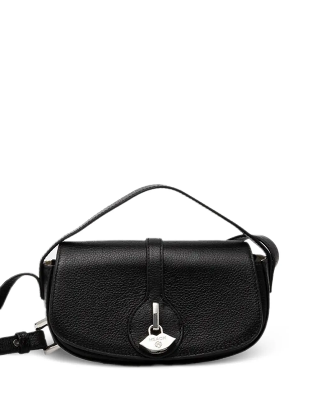 Silvian Heach Borsa a tracolla TOLEDO in pelle - Nero