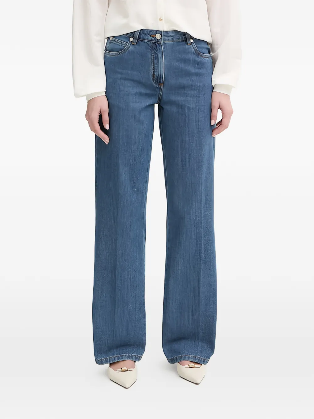 Silvian Heach logo jeans - Blu