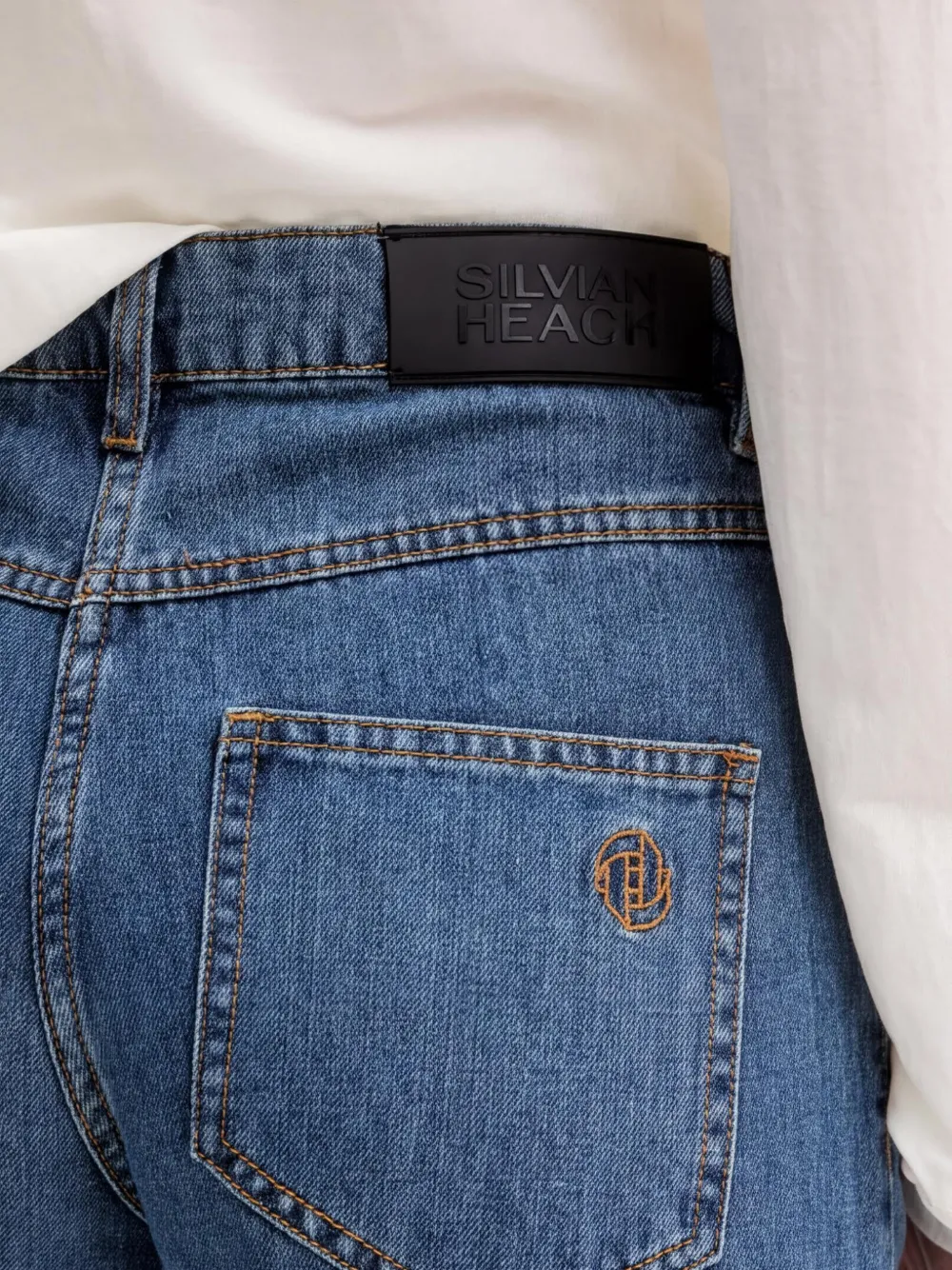 Silvian Heach Jeans met logo Blauw