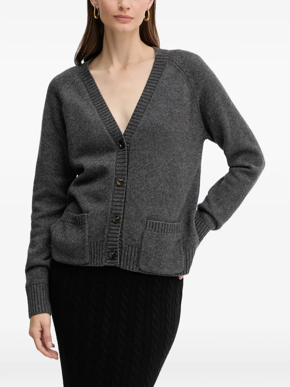 Silvian Heach front-pockets buttoned cardigan
