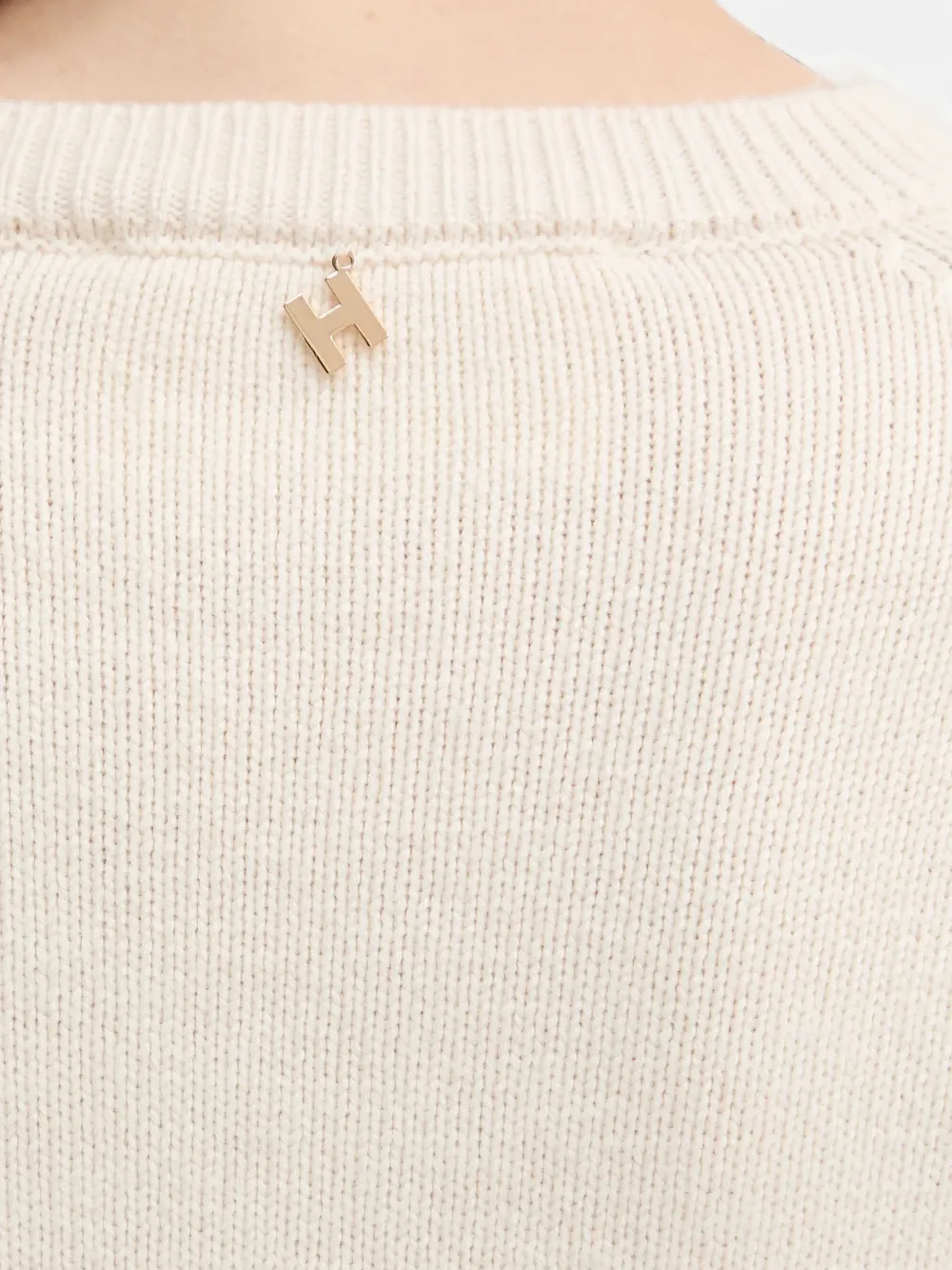 Silvian Heach button-detail sweater Beige
