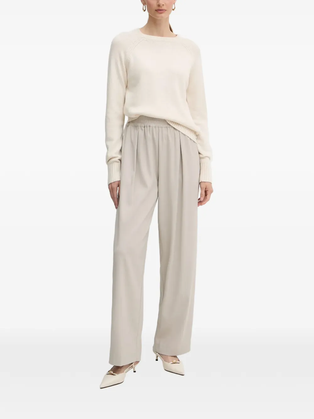 Silvian Heach button-detail sweater Beige