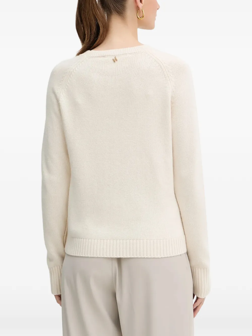 Silvian Heach button-detail sweater Beige