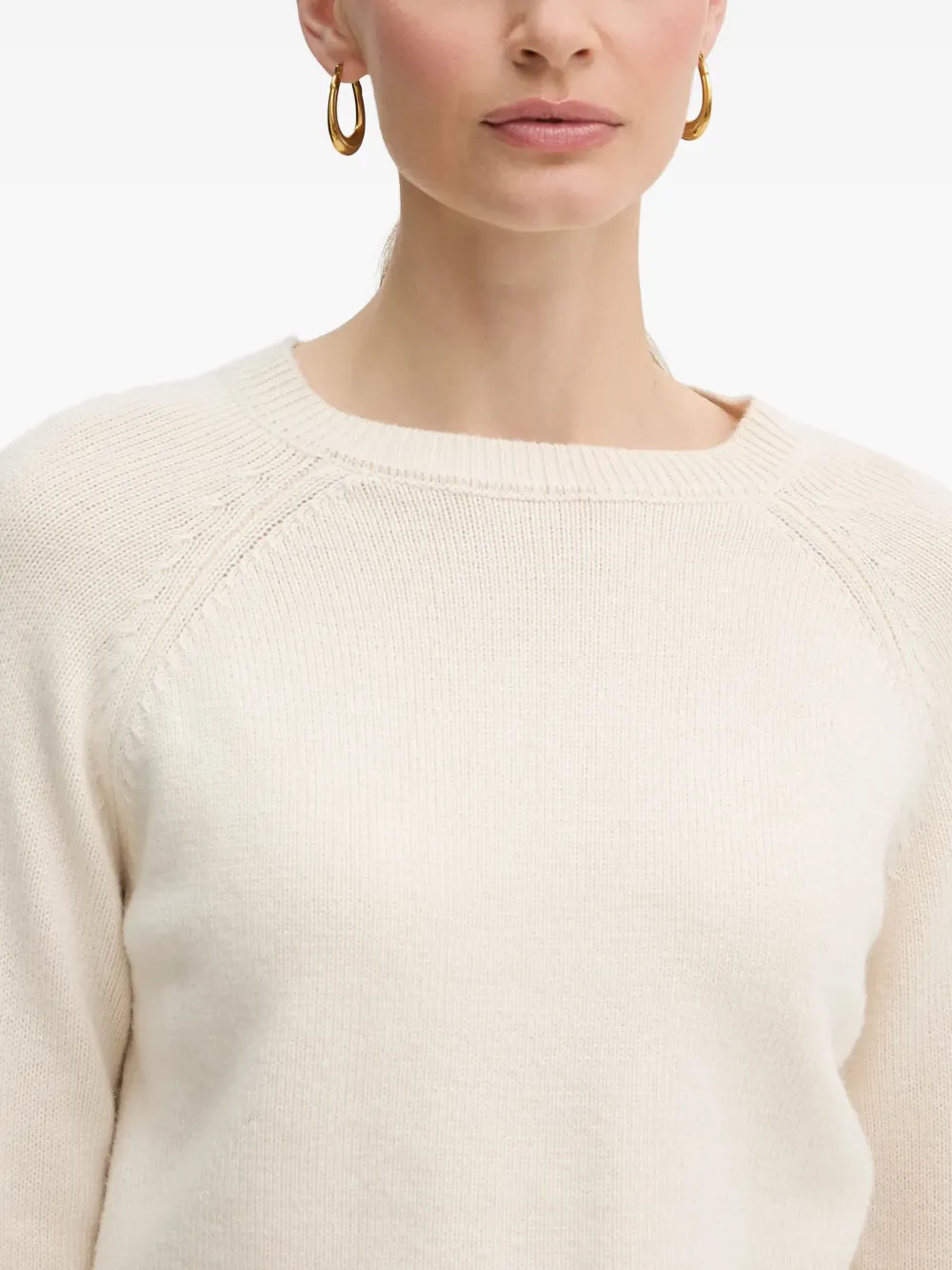 Silvian Heach button-detail sweater Beige