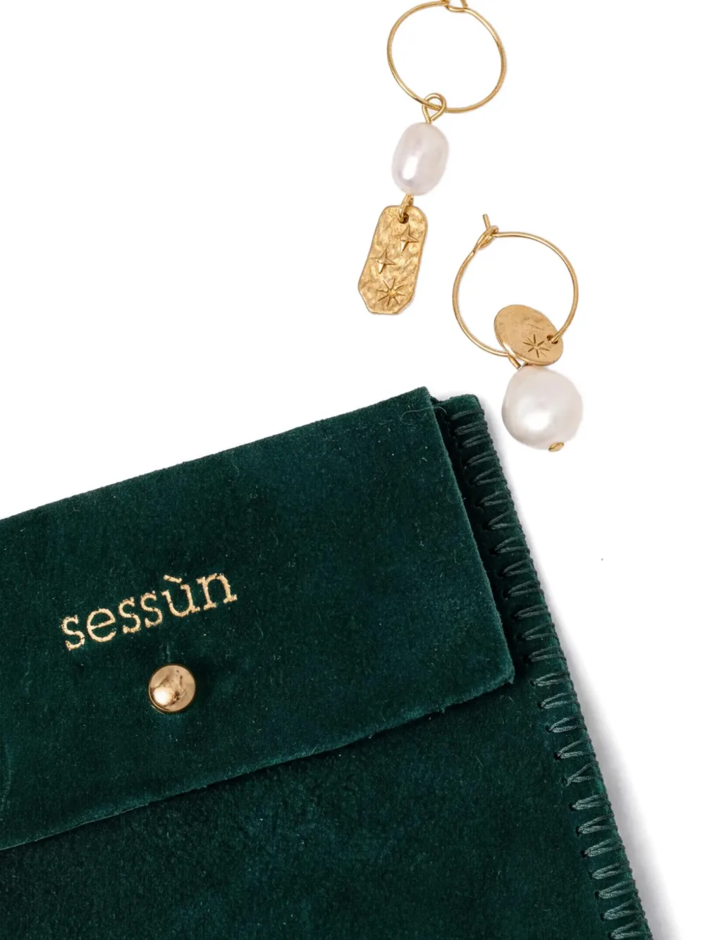 Sessùn Soren pearl drop-earrings - Oro