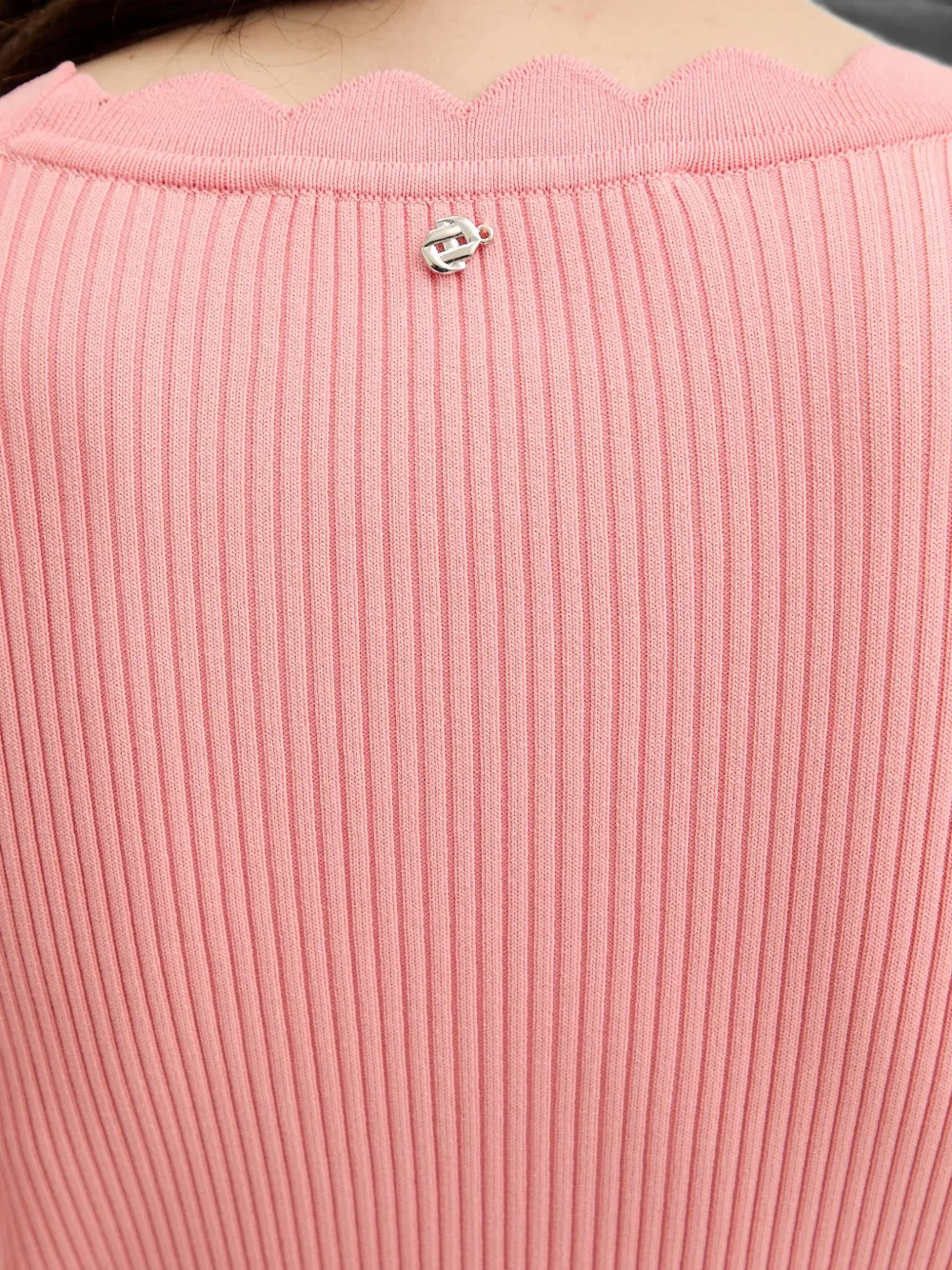 Silvian Heach Geribbeld vest Roze