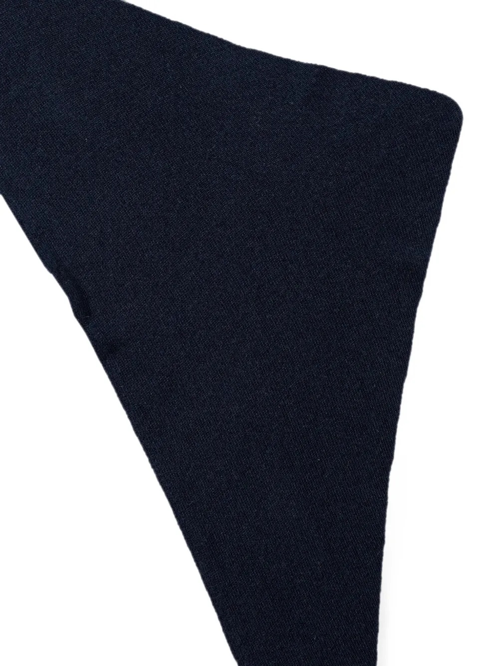 Sessun Fine-knit Triangular Scarf In Black