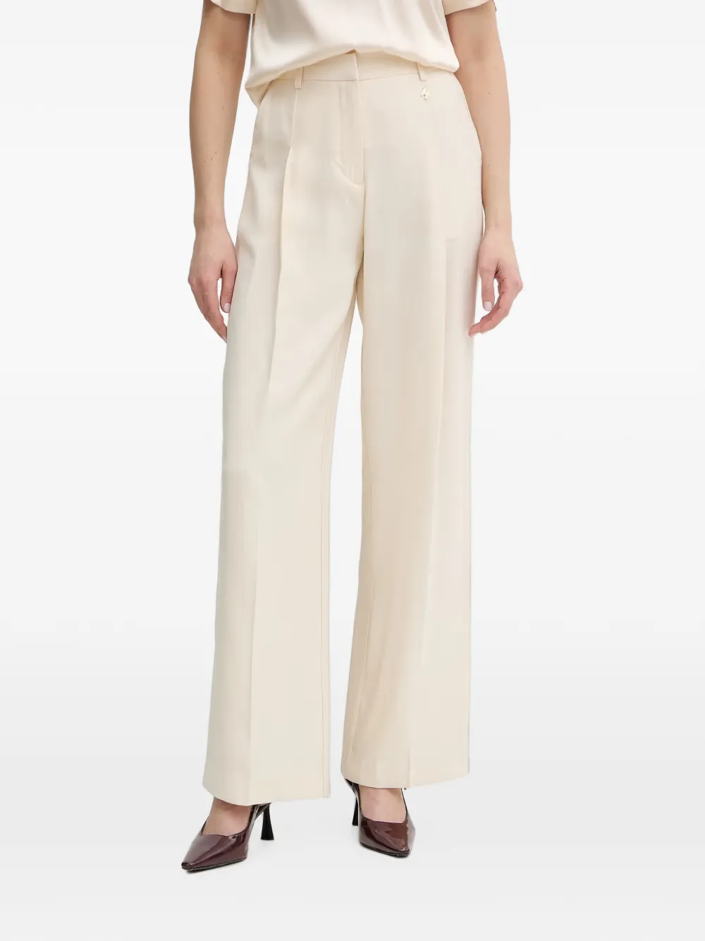 Silvian Heach Pillar belt-loop pocket trousers