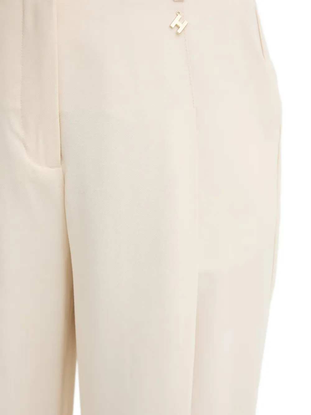 Silvian Heach Broek met metalen detail Beige
