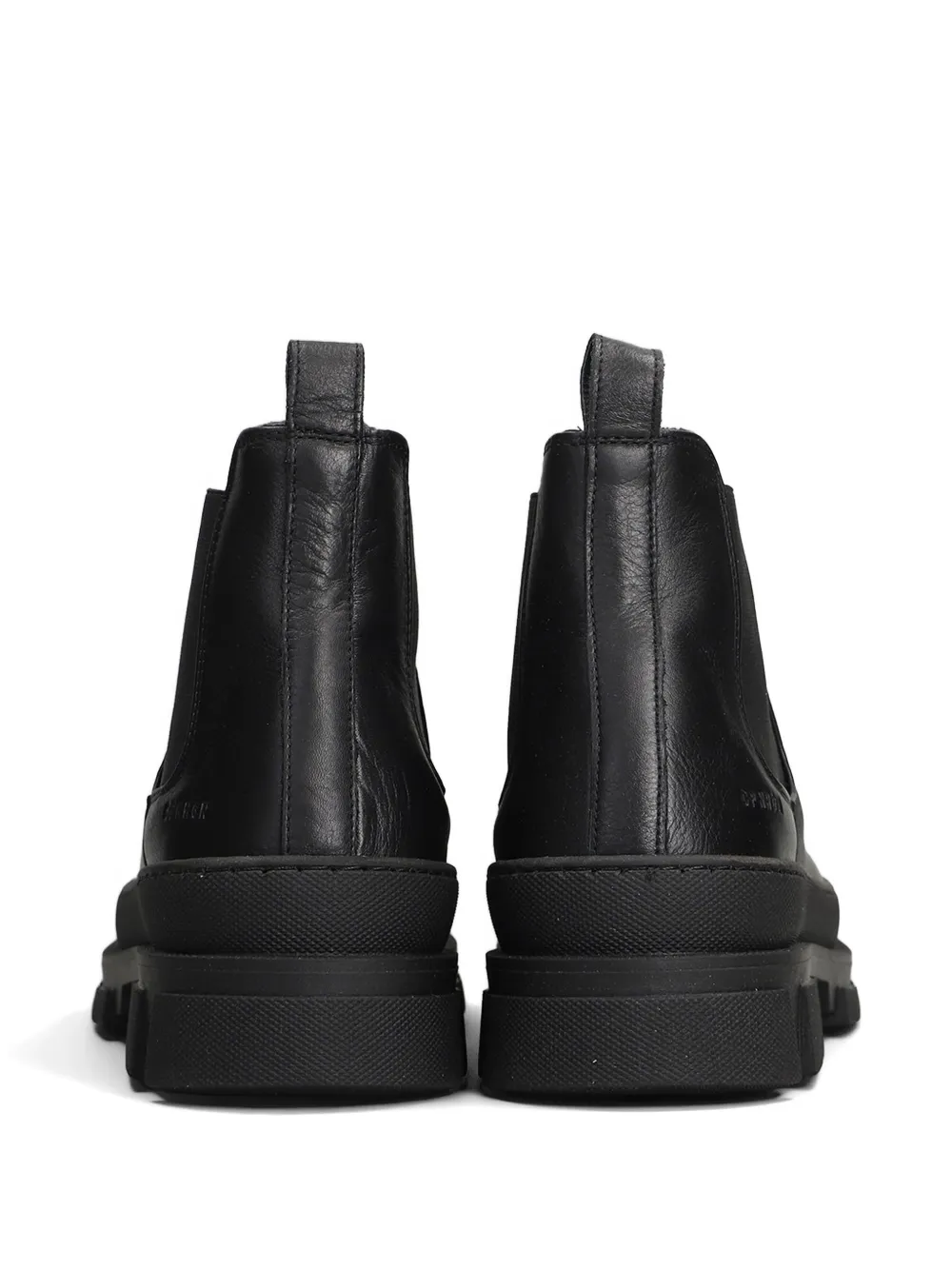 Copenhagen debossed-logo chelsea boots Zwart