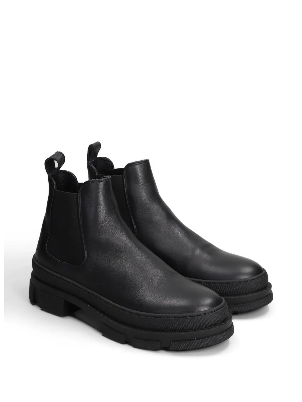 Copenhagen debossed-logo chelsea boots Zwart
