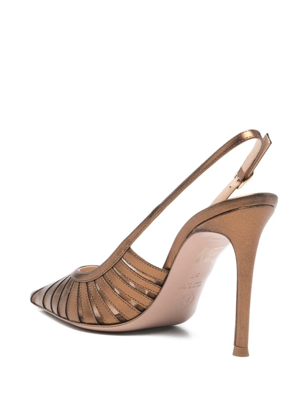 Roberto Festa leather slingback pumps Bruin