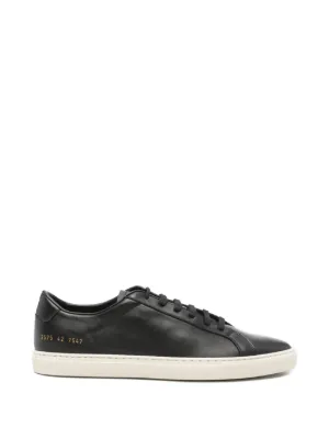 Common Projects Achilles low-top Sneakers | Black | FARFETCH